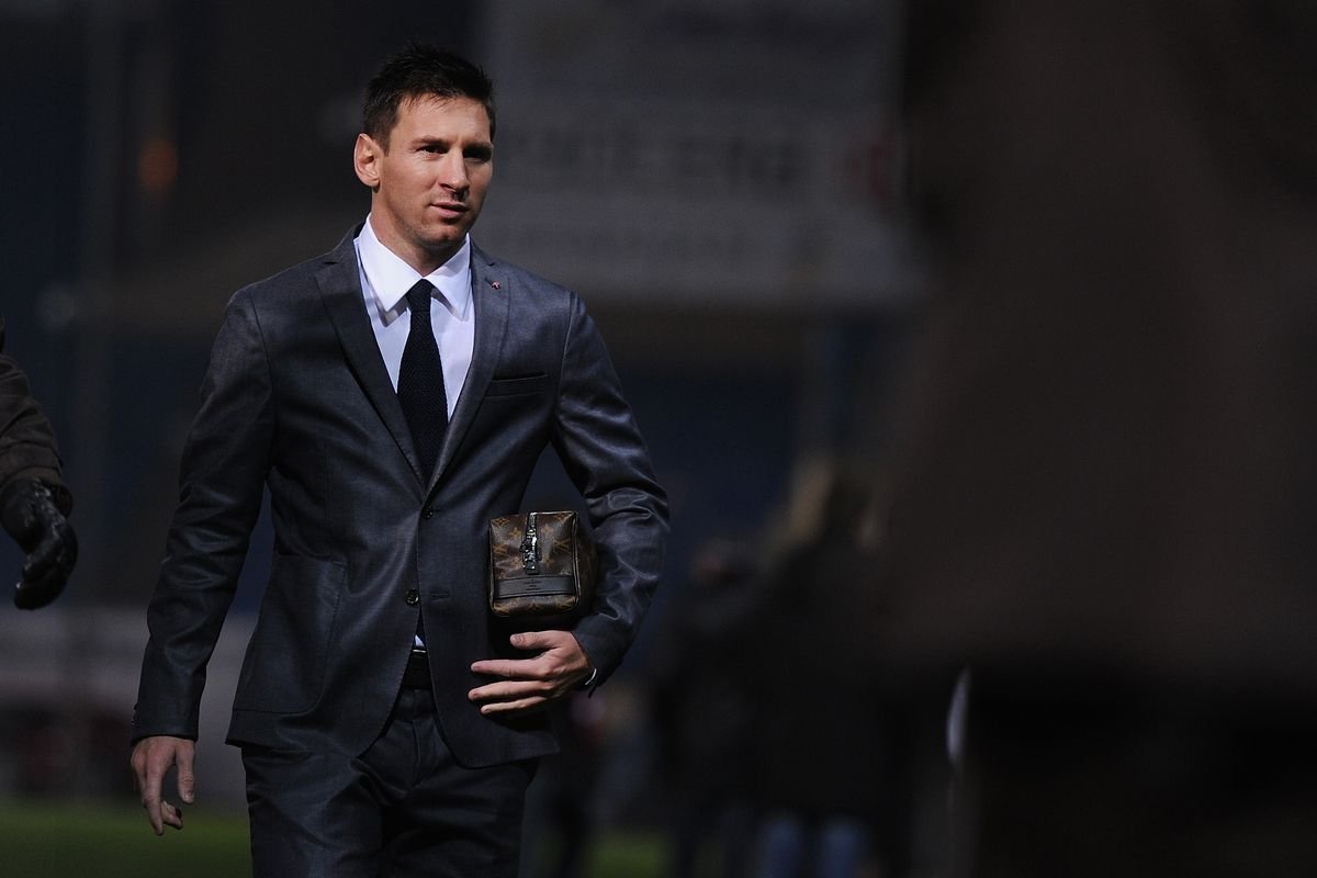 Messi Black Suit