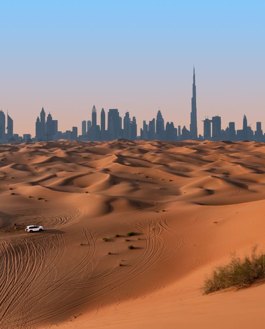 Город в пустыне Дубай проект