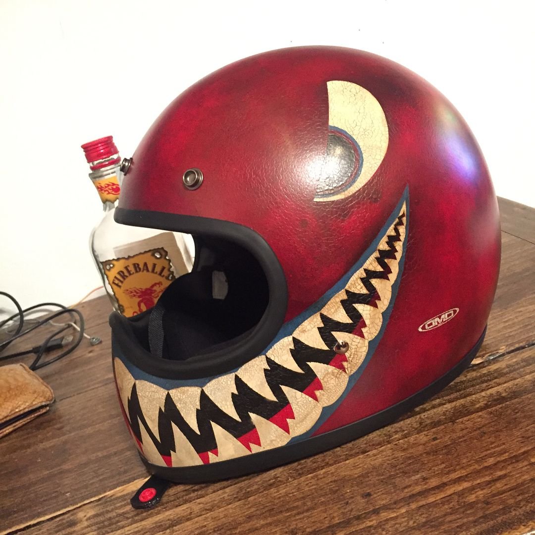 Самодельный шлем для мотоцикла