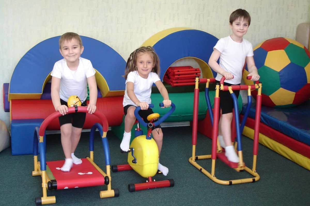 Спортивные тренажёры для детского сада