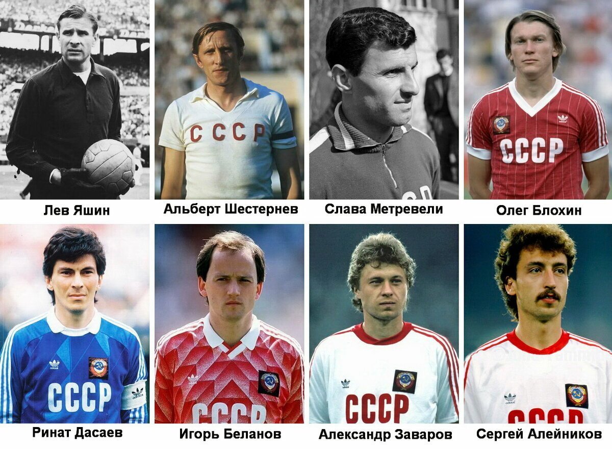 Советские футболисты