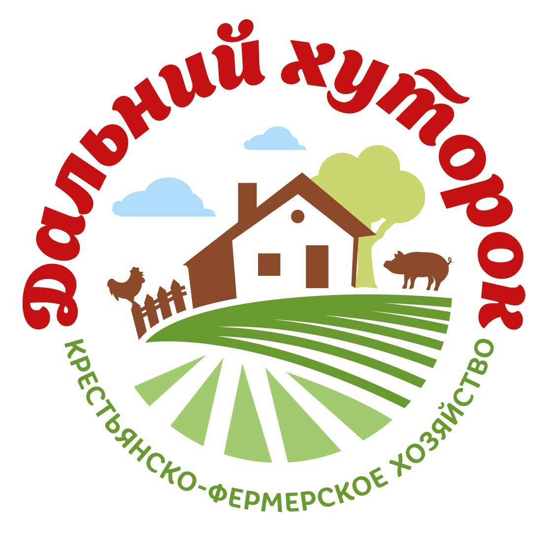 Надпись фермерское хозяйство
