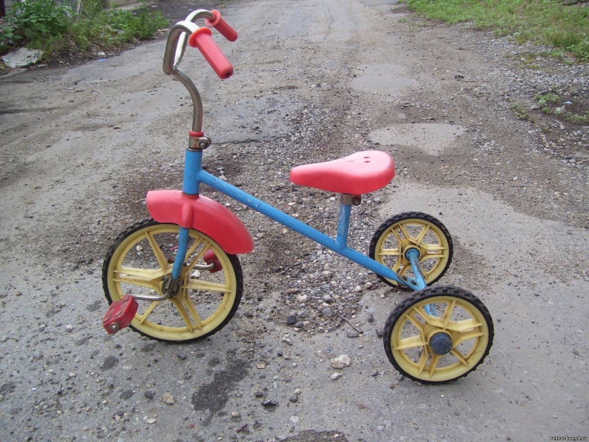 Трёхколёсный велосипед Орленок СССР