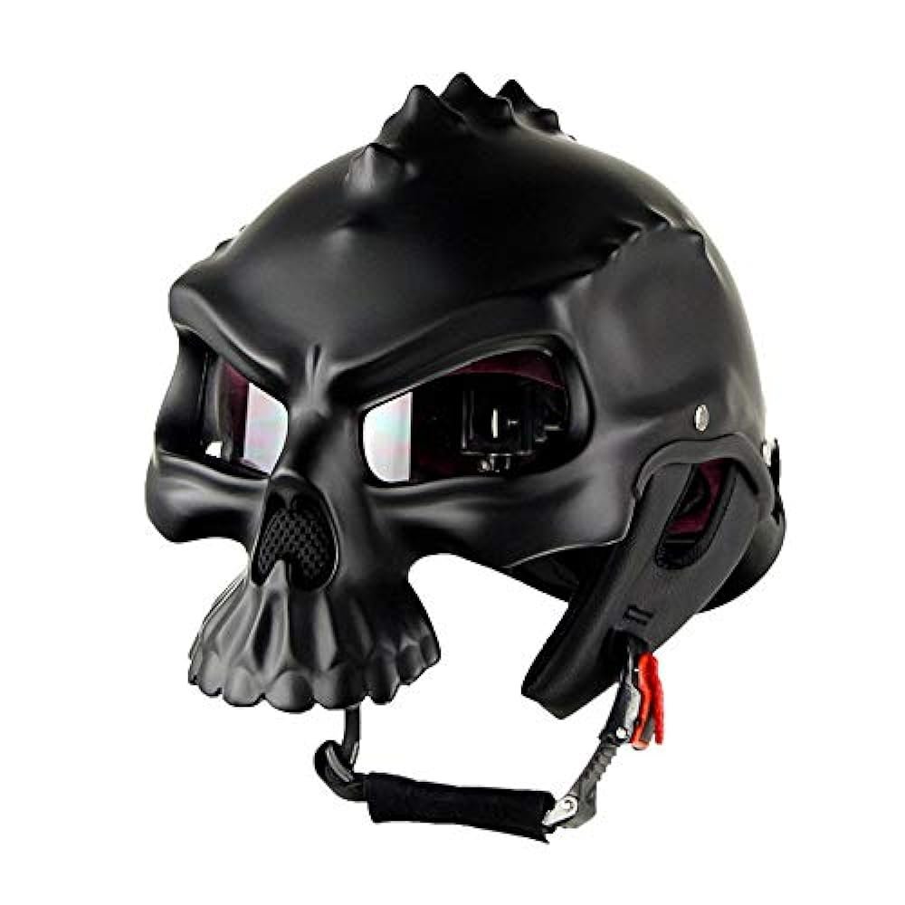Мотоциклетный шлем череп