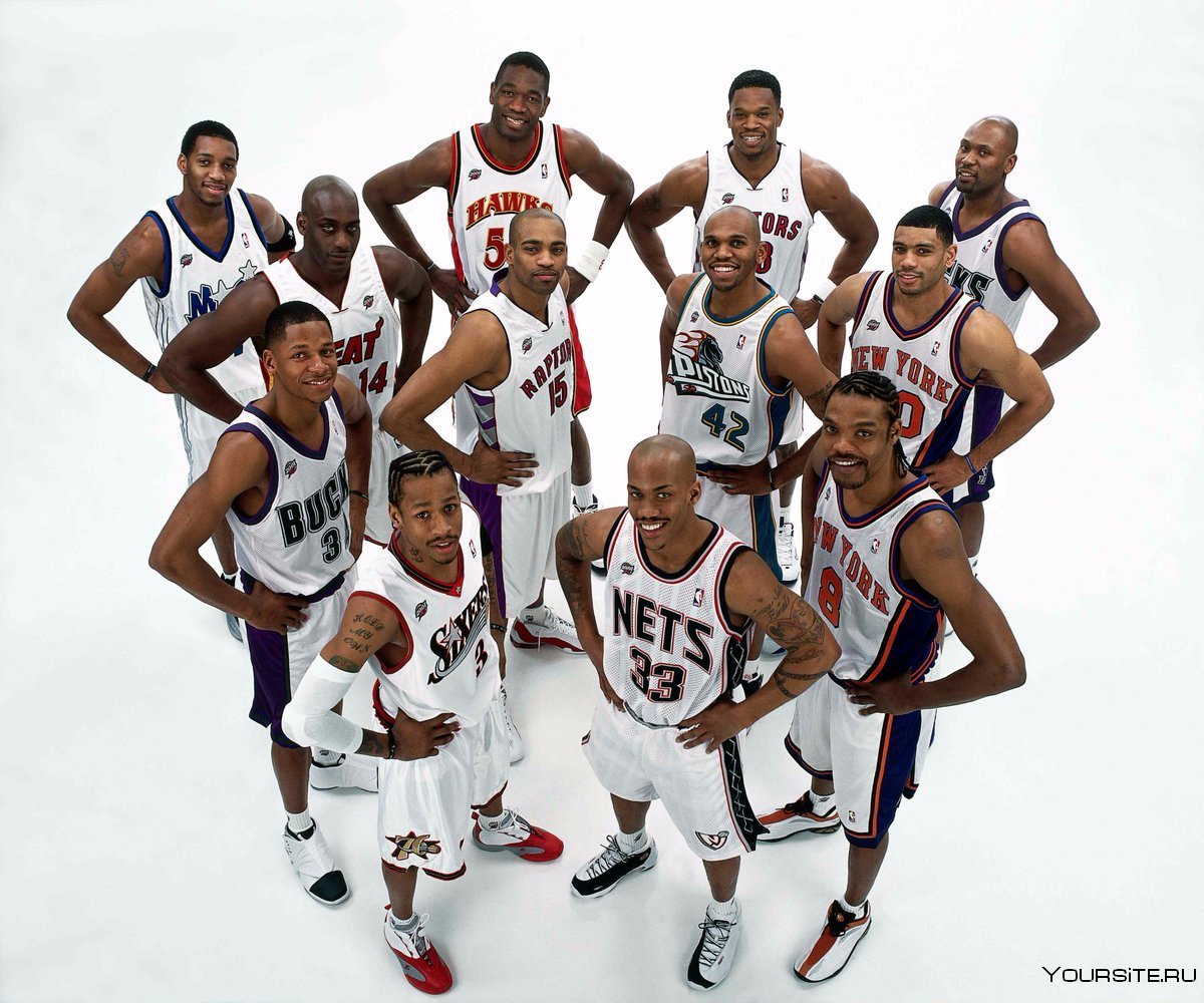 Баскетболисты команды НБА