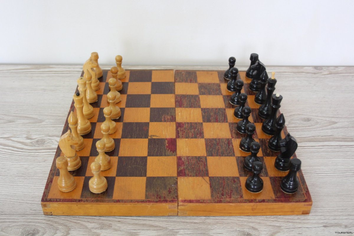 Шахматная доска антиквариат