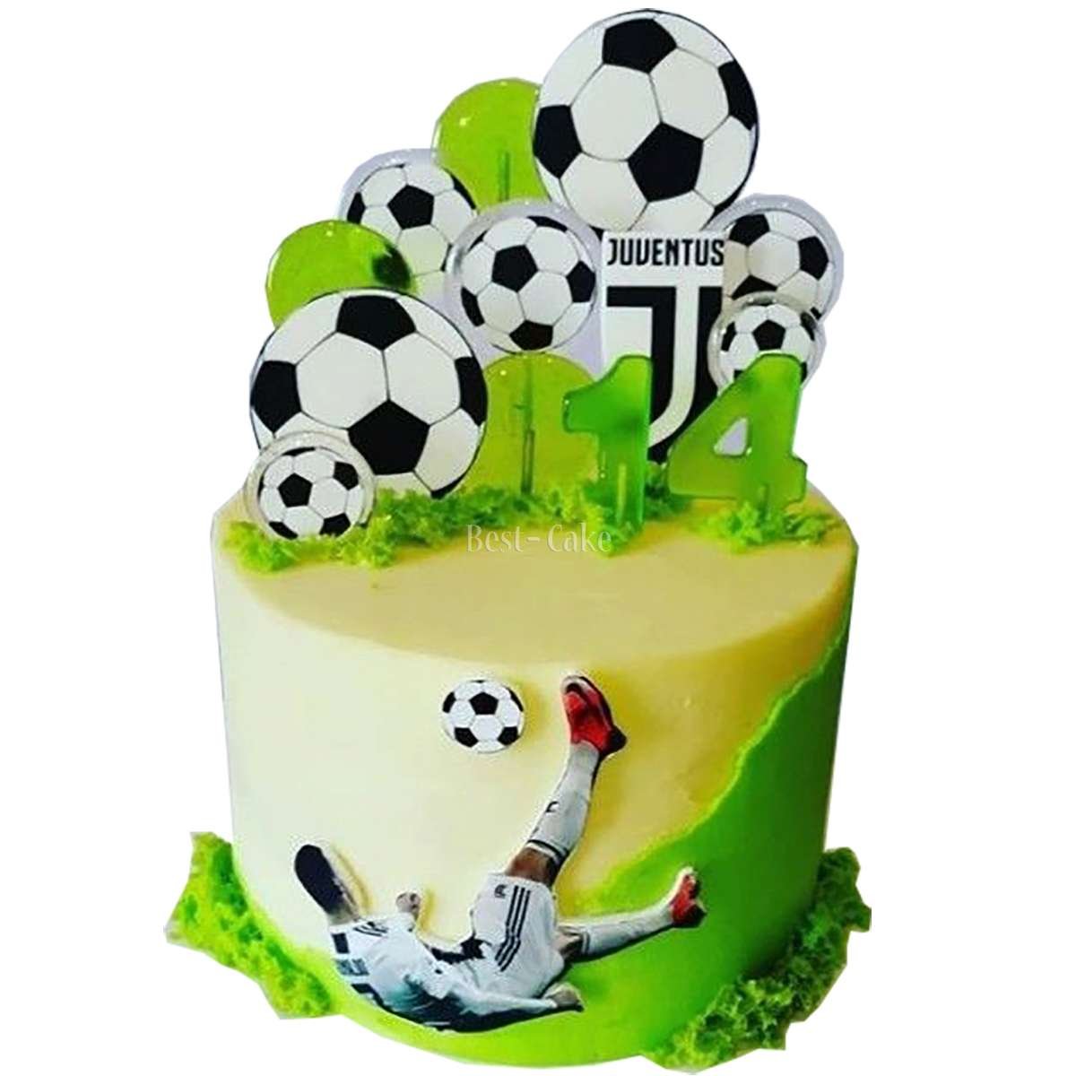 Торт футбол Артёму 9 лет