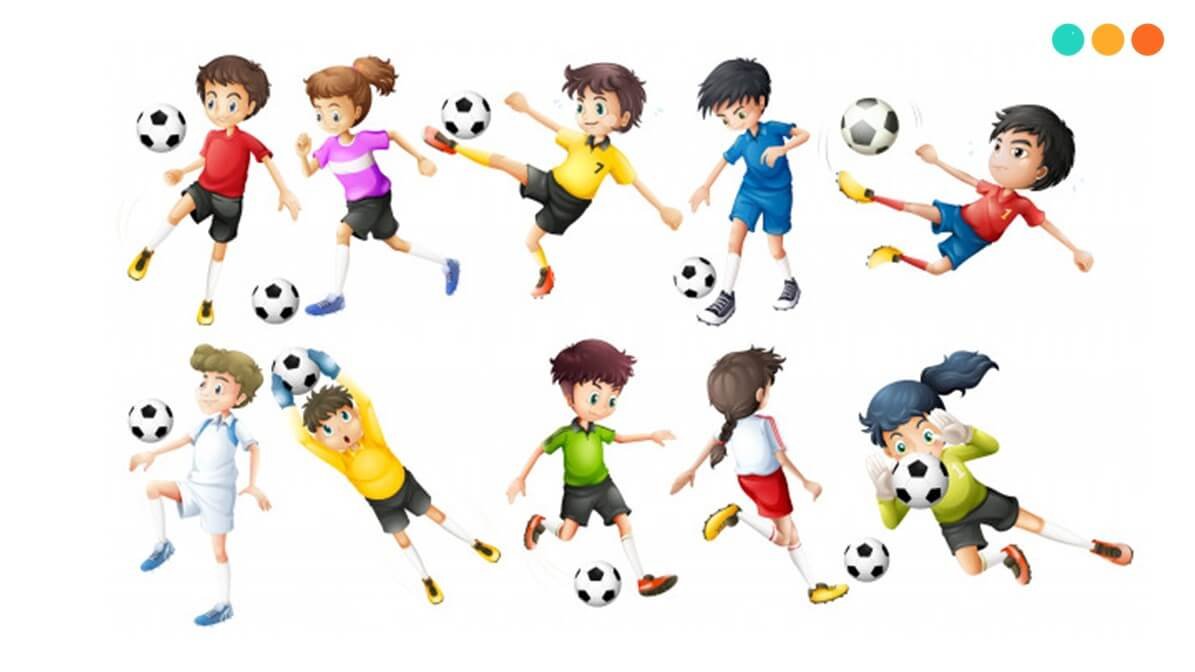 Коллаж футбол для детей