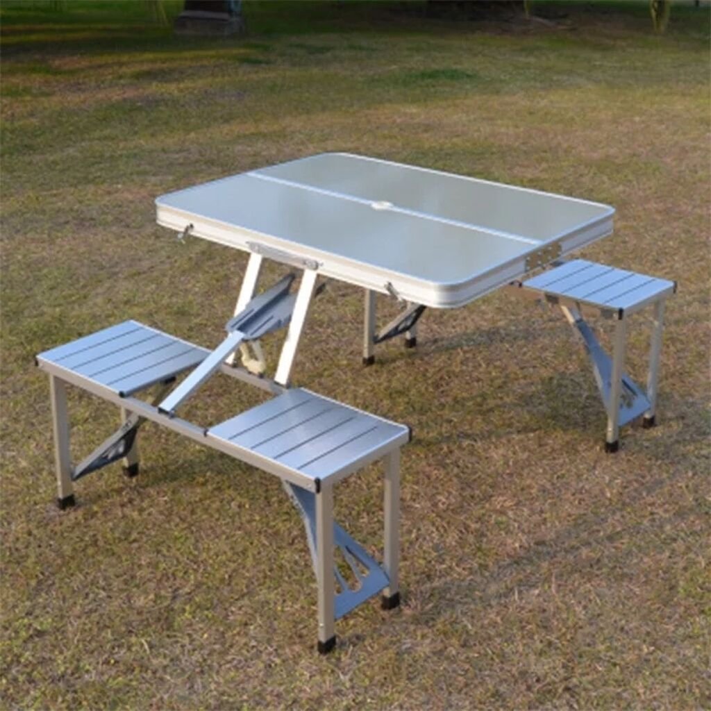 Экос td-12 стол складной со скамейками (993085)