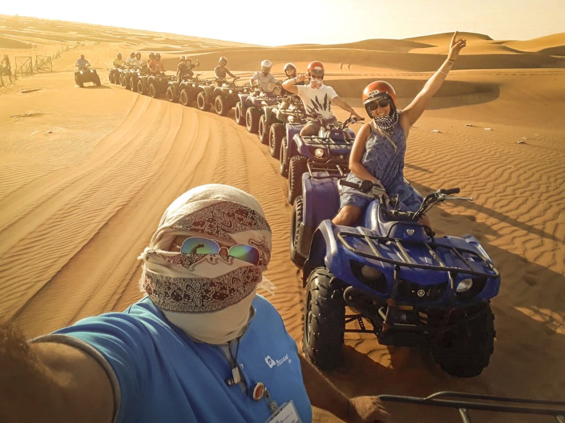 Квадроцикл Dubai Safari