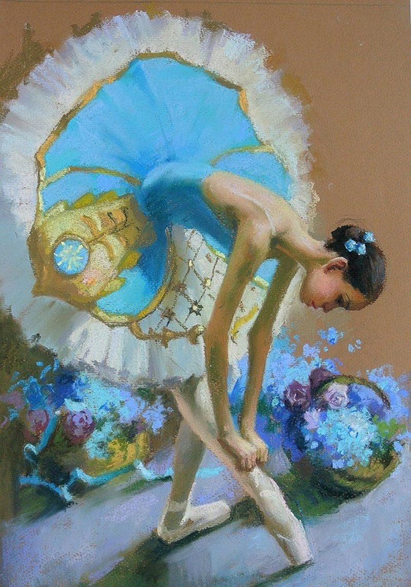 Анастасия Вострецова художник картины балет