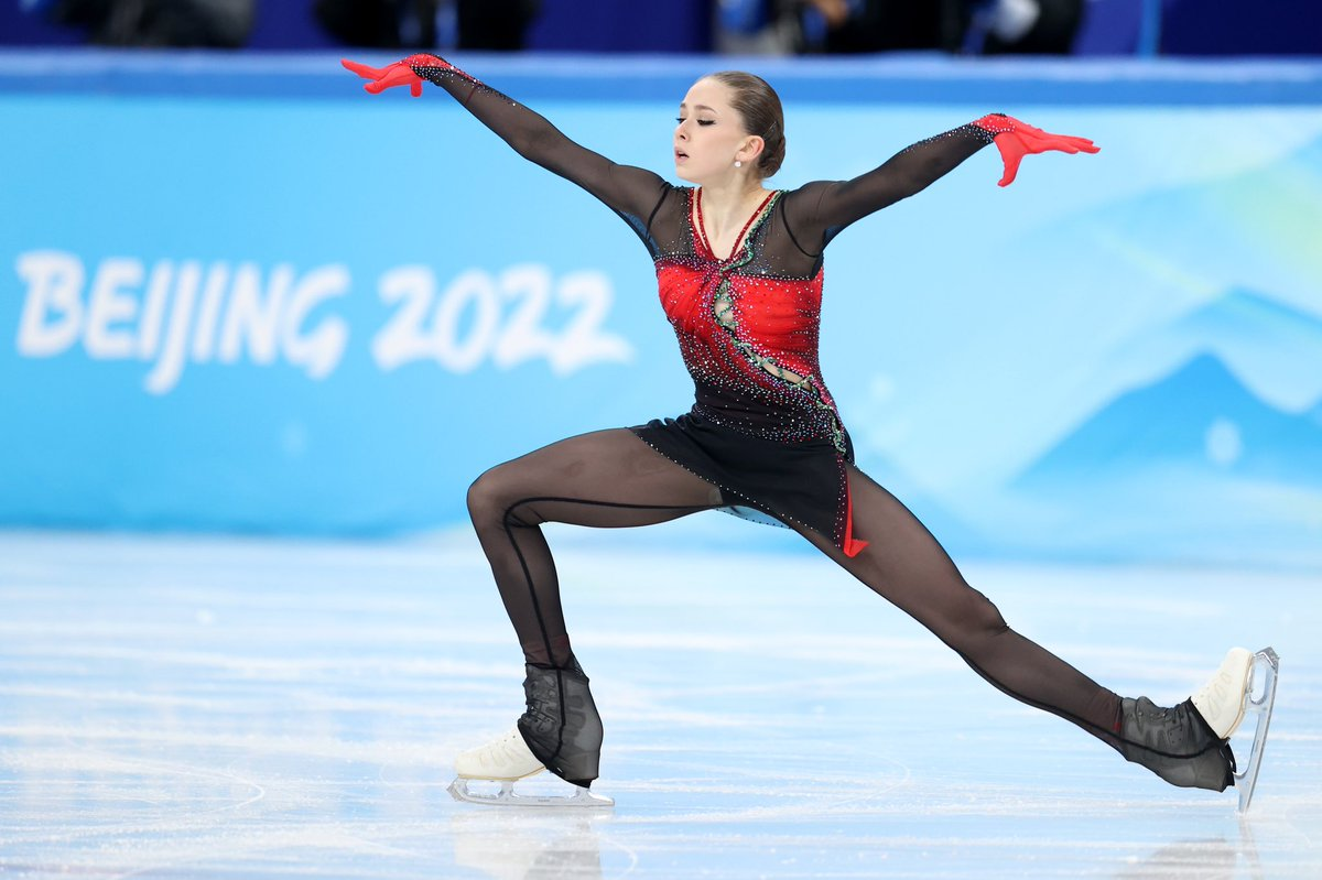 Камила Валиева олимпиада 2022