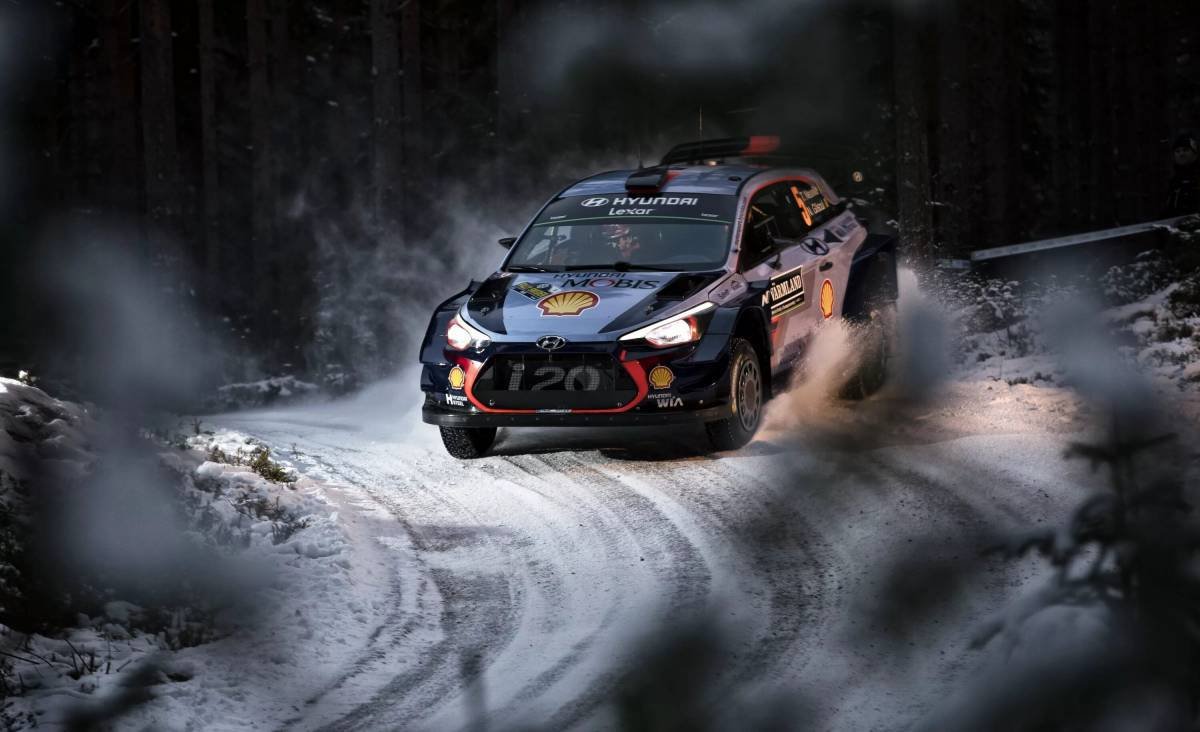 Зимние дрифт ралли WRC