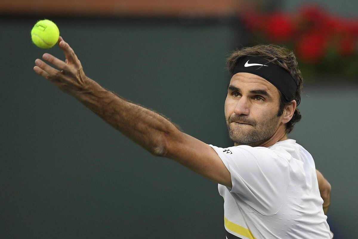 Federer indian wells