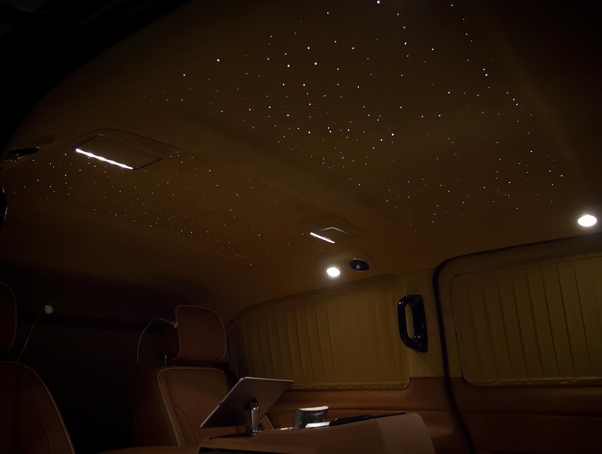Потолок Звёздное небо в авто