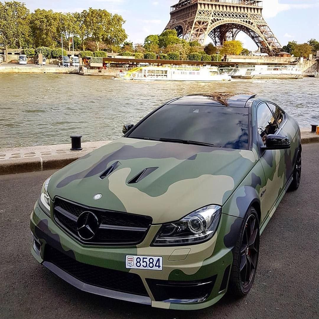 Мерседес-Бенц c63 AMG камуфляж