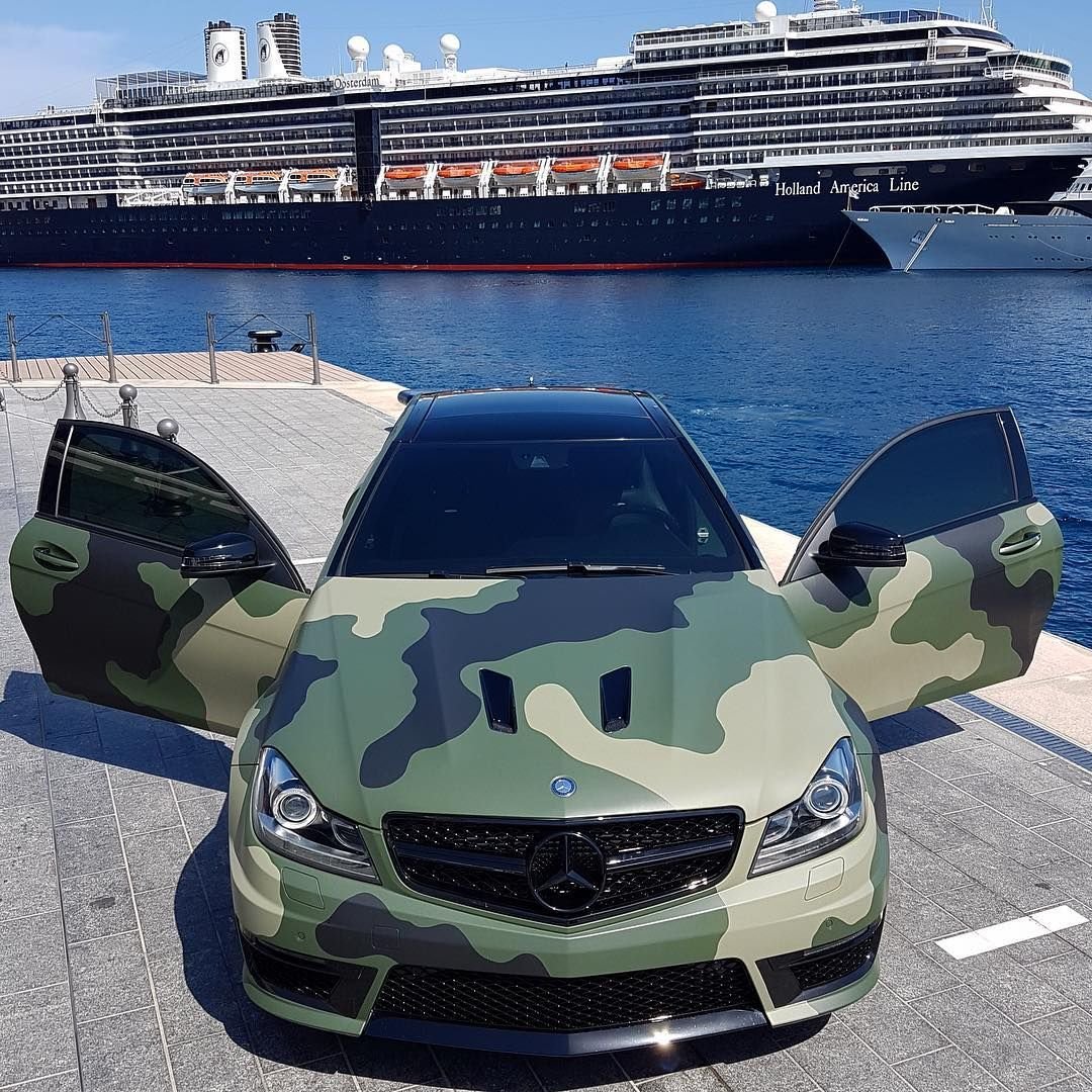 C63 AMG камуфляж