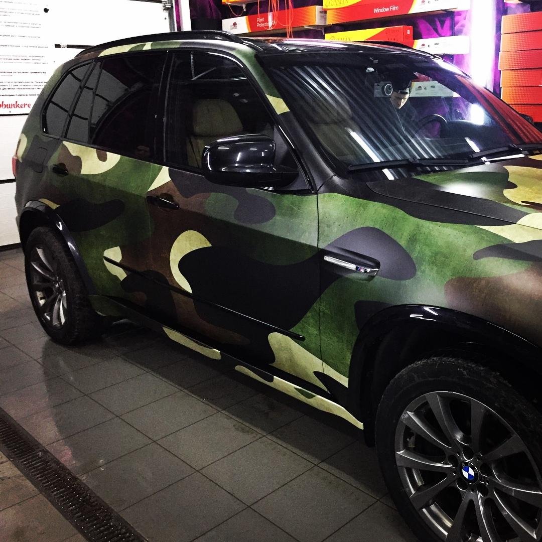 BMW x5 камуфляж