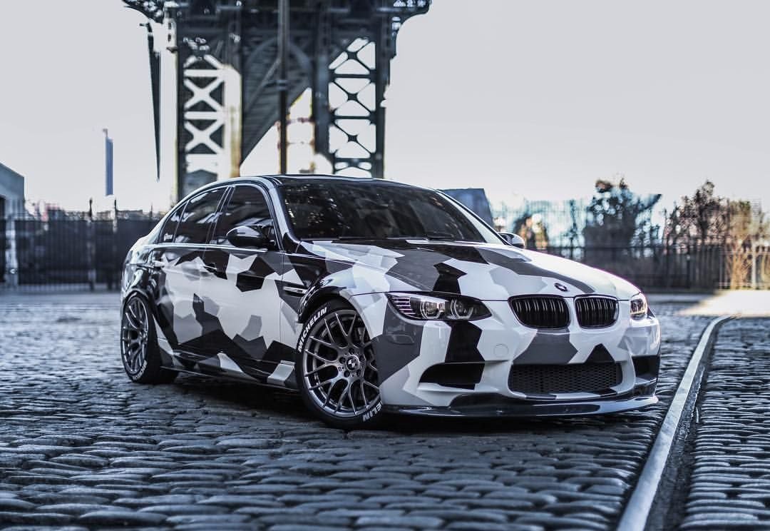 BMW f30 камуфляж