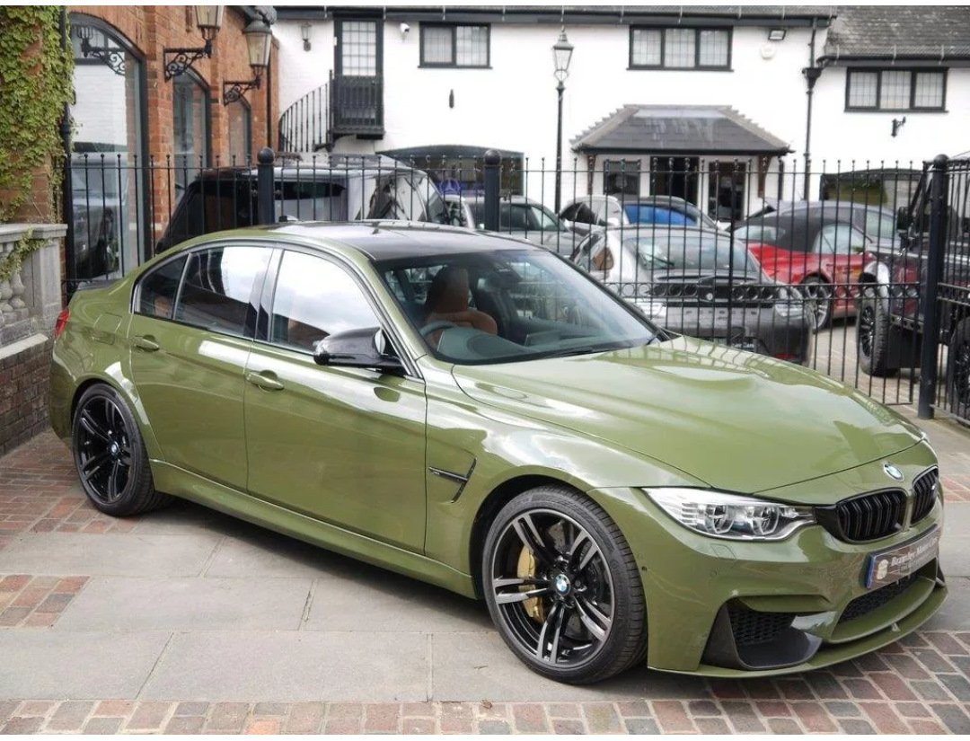 BMW m5 Urban Green