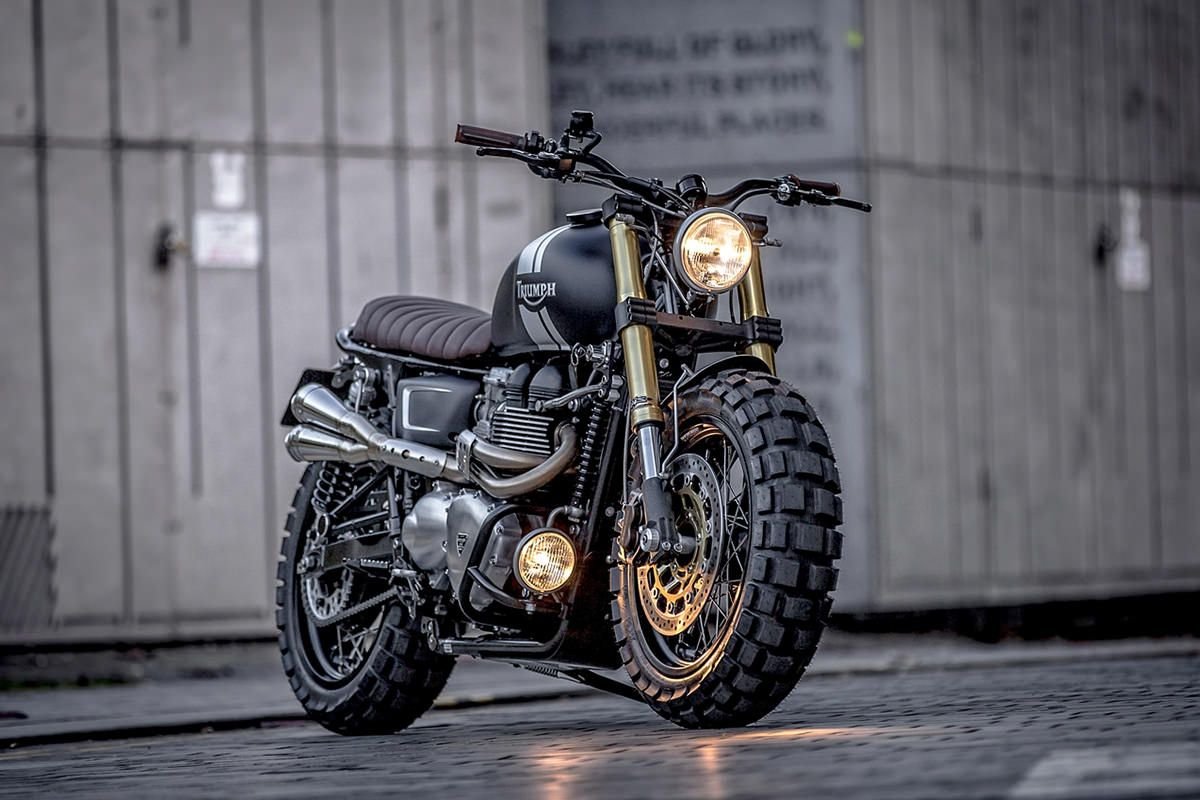 Moto Custom скремблер