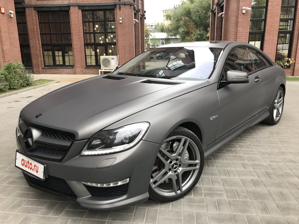 Mercedes Benz cl216 AMG серый
