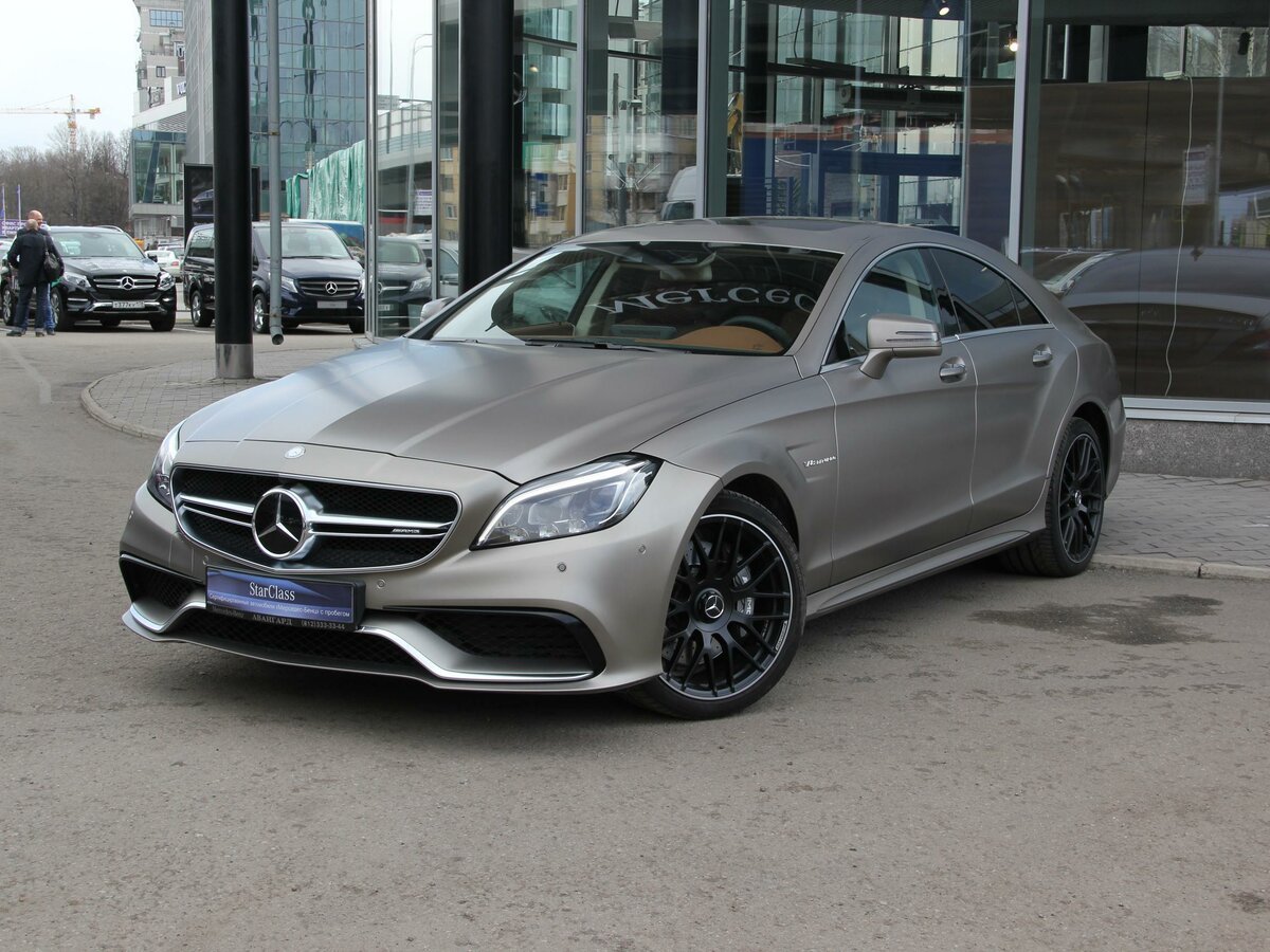 Мерседес s63 AMG серый