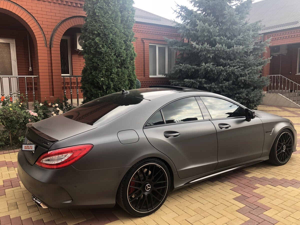 Mercedes CLS 63 AMG матовый