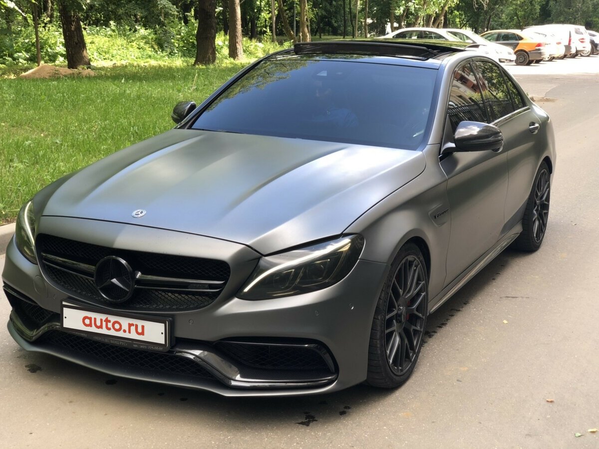 W205 AMG серый