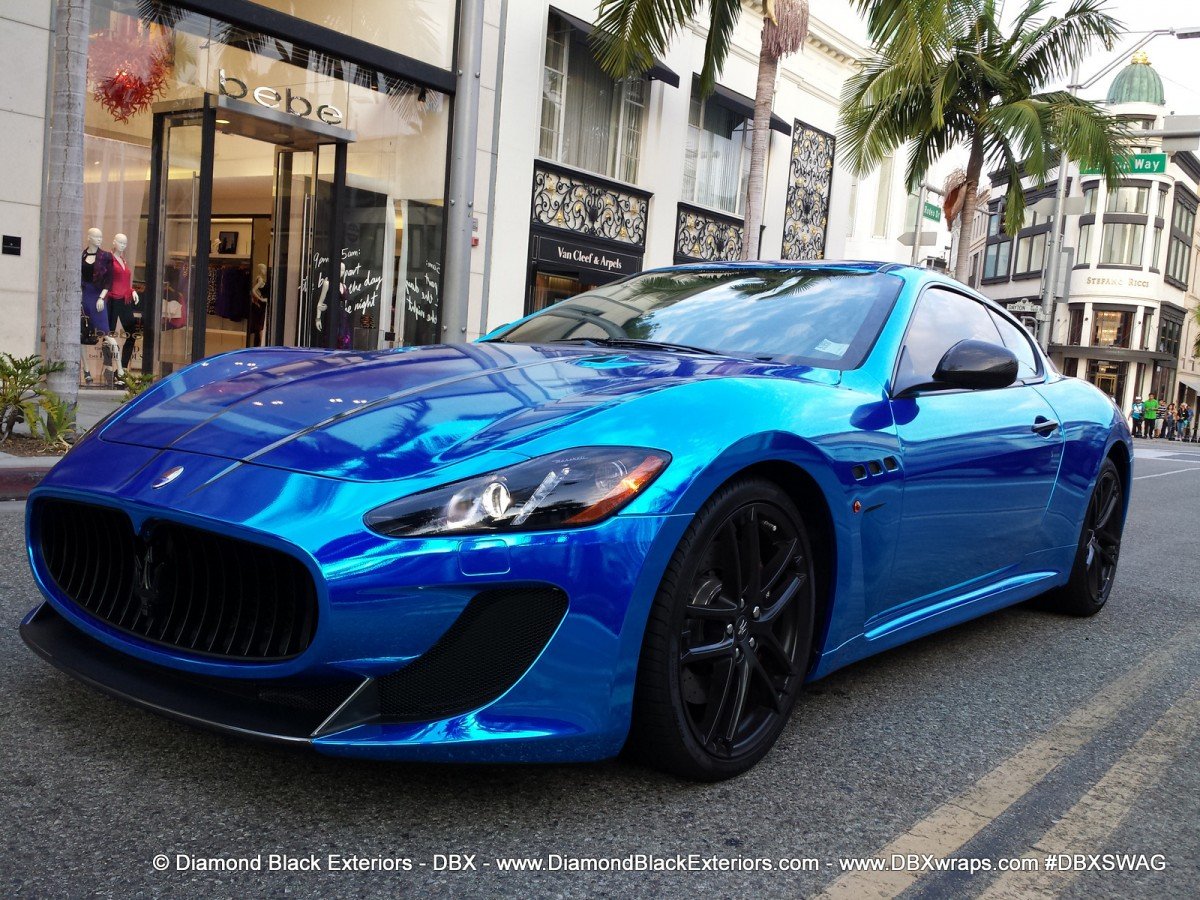 Maserati GRANTURISMO синий