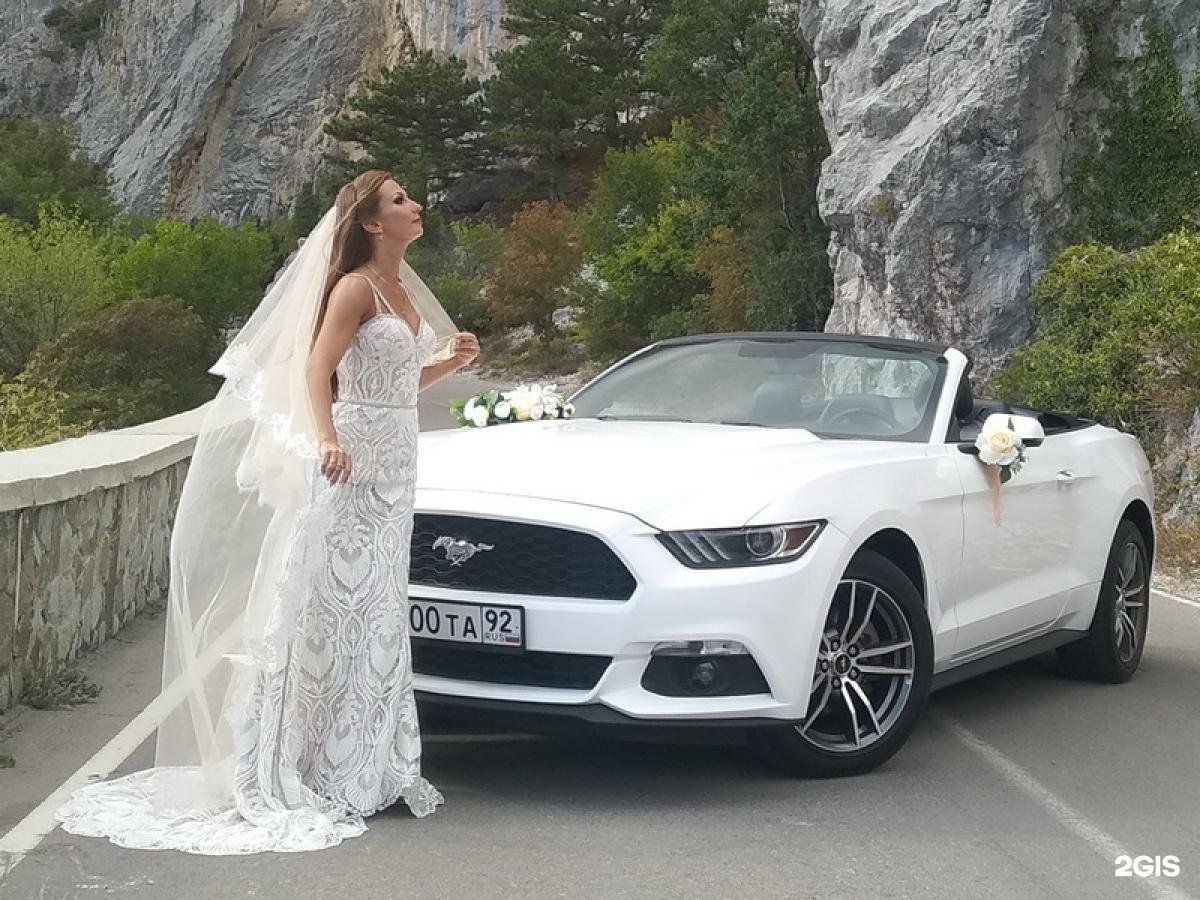 Форд Мустанг на свадьбу