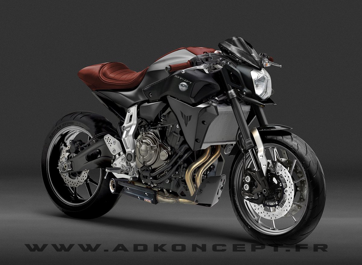 Yamaha MT 07 Cafe Racer