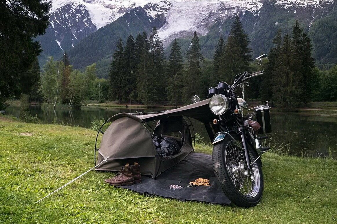 Палатка для мотоцикла