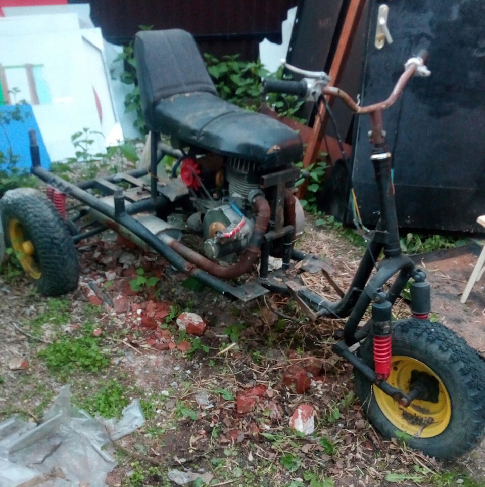 Переделки из мотороллера муравей