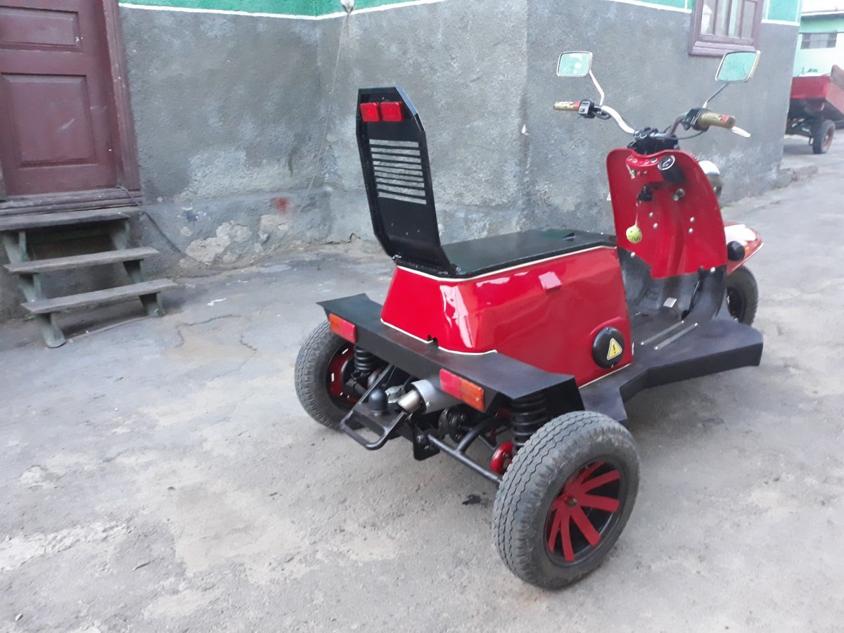 Мотор муравей трайк