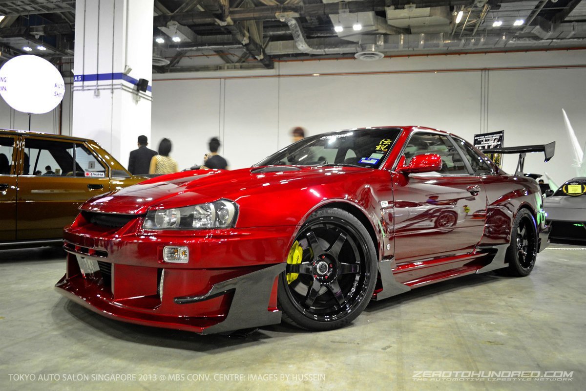 Nissan Skyline GTR 34 Tokyo Style