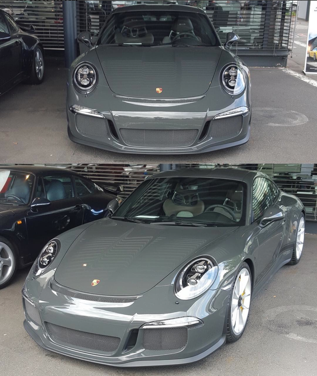 Slate Grey Porsche