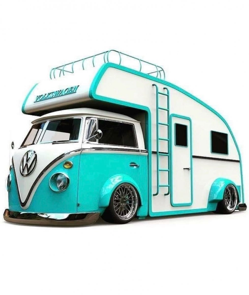 Volkswagen t1 Комби трейлер