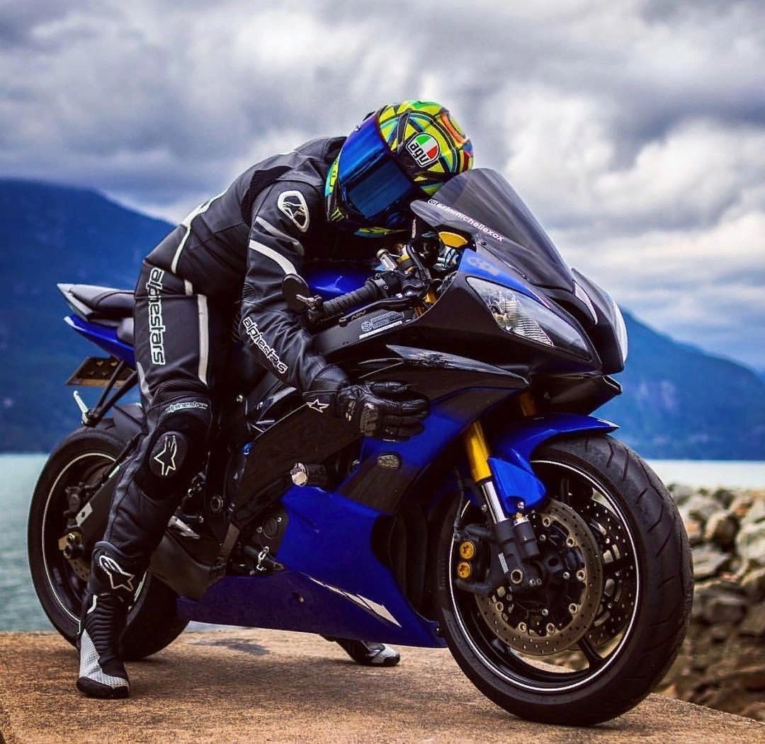 Yamaha YZF r6 байкер