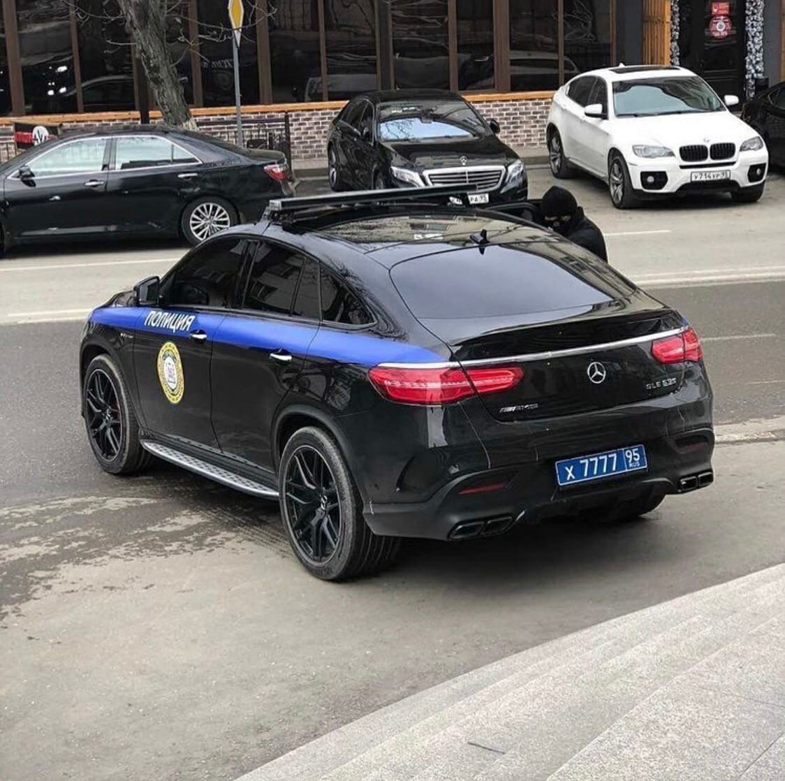 Мерседес АМГ полиция Чечня