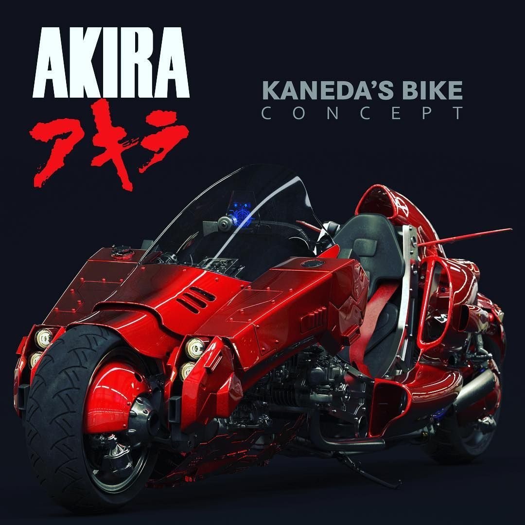 Cyberpunk 2077 байк Акира