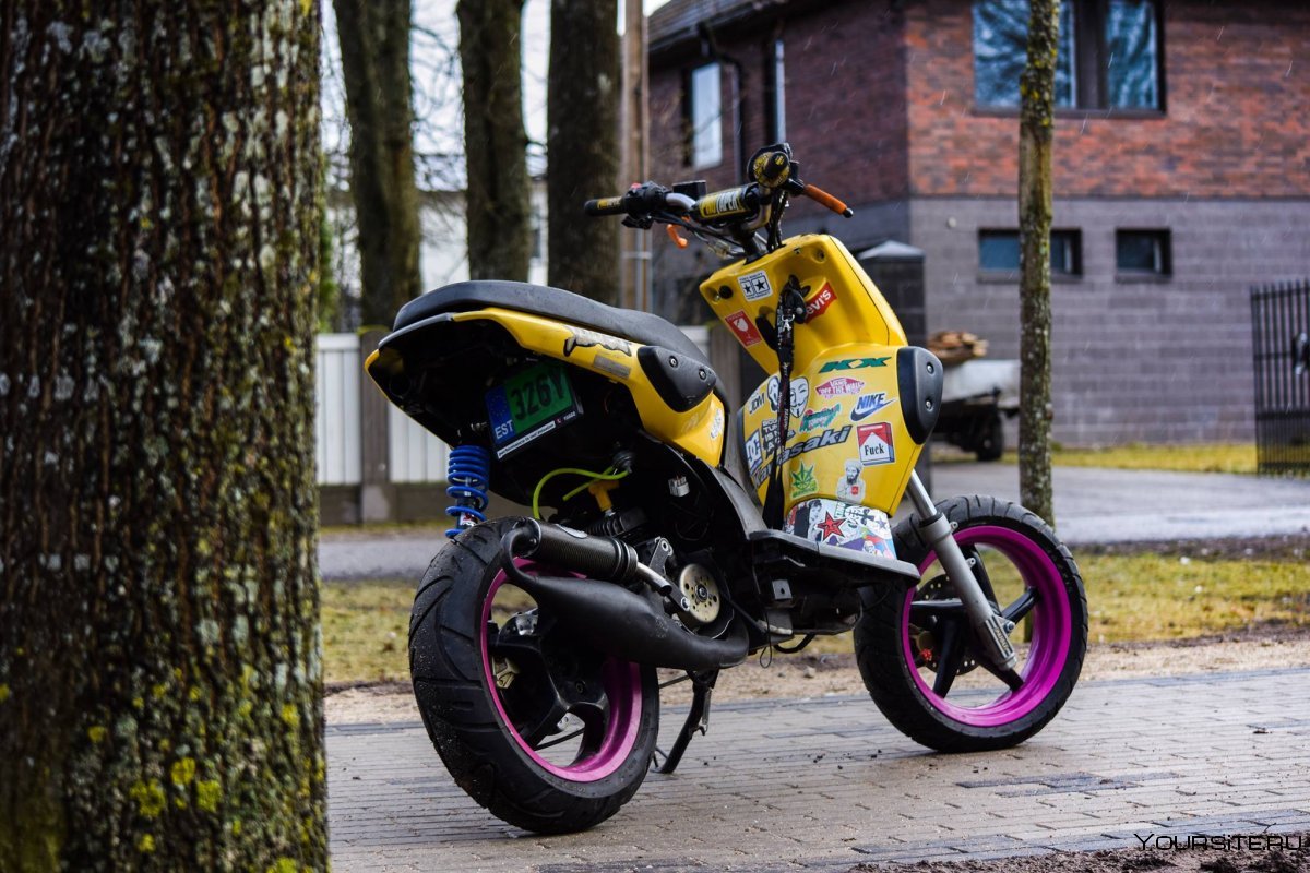 Yamaha Slider стант