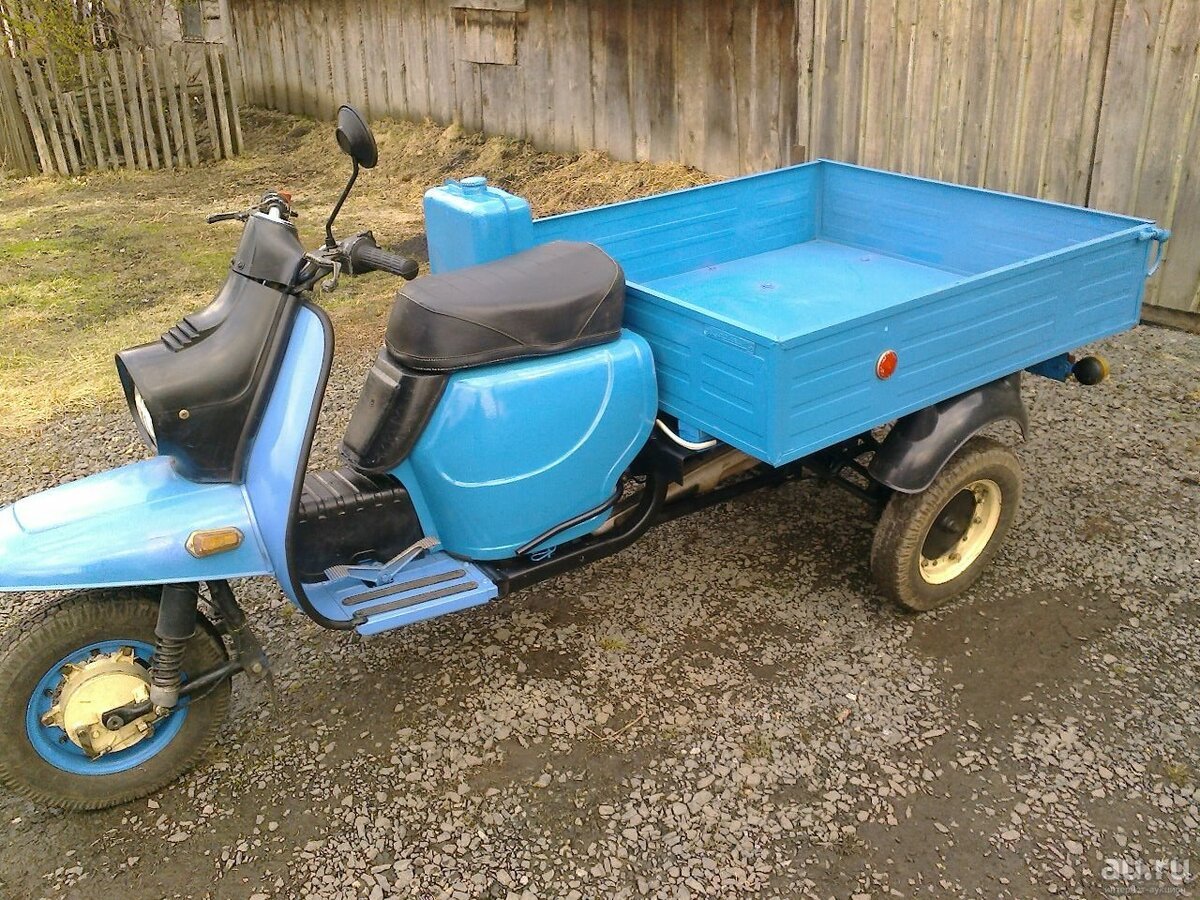 ТМЗ мотороллер муравей 2м 02