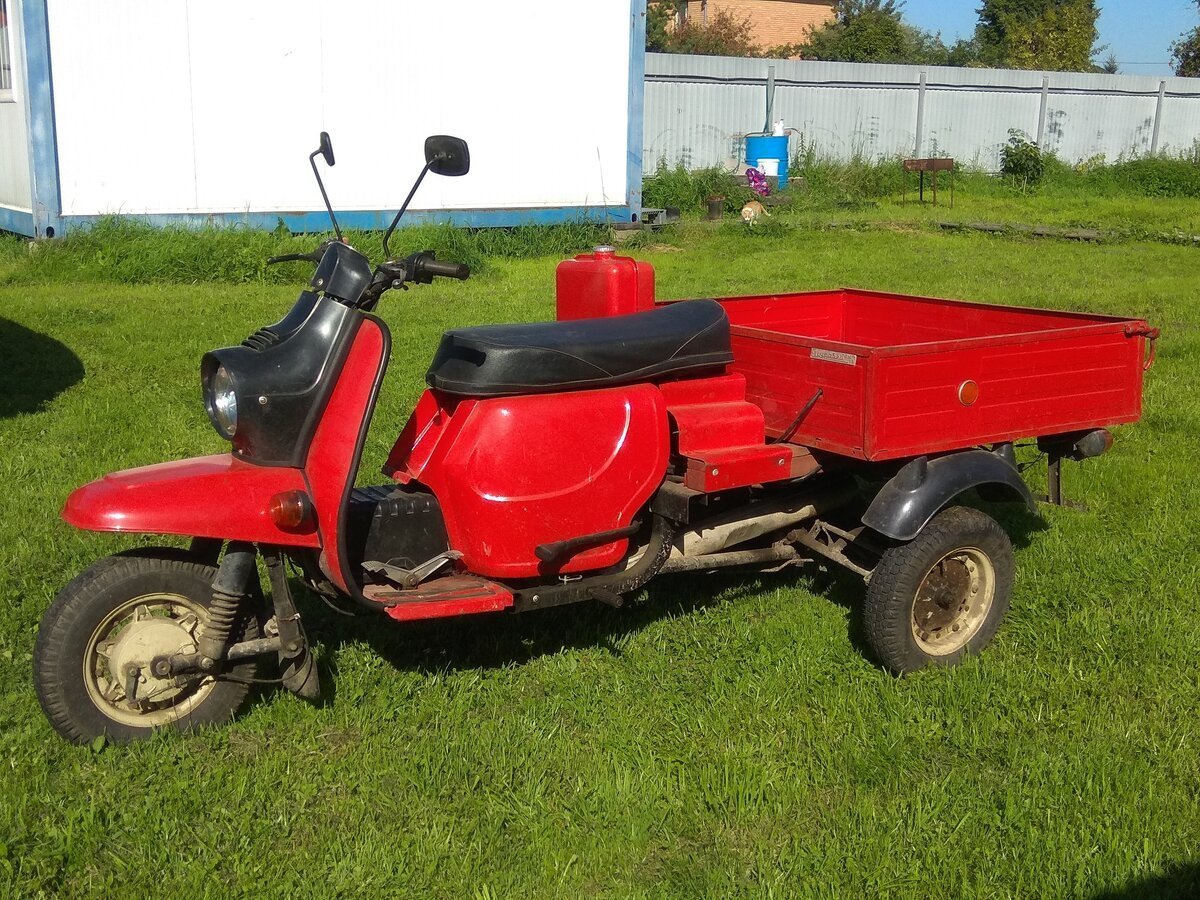 ТМЗ мотороллер муравей 2м 02