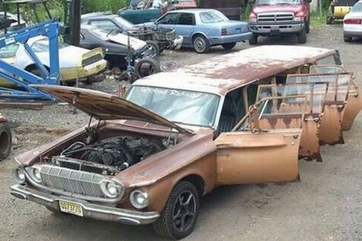 Странная переделка авто