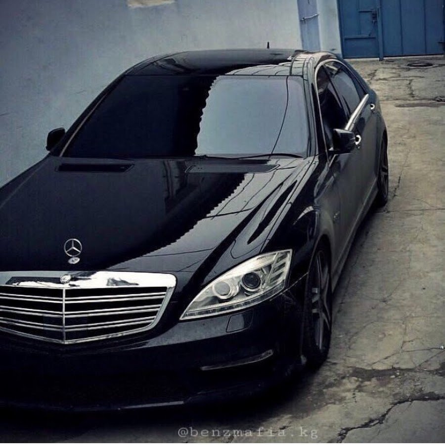 Мерседес 221 тонированный