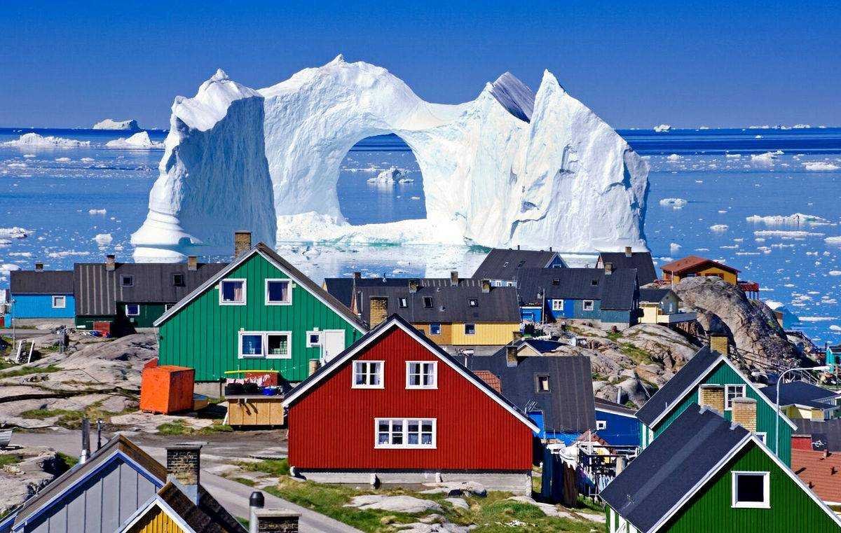Ледниковый Фьорд Илулиссат Дания