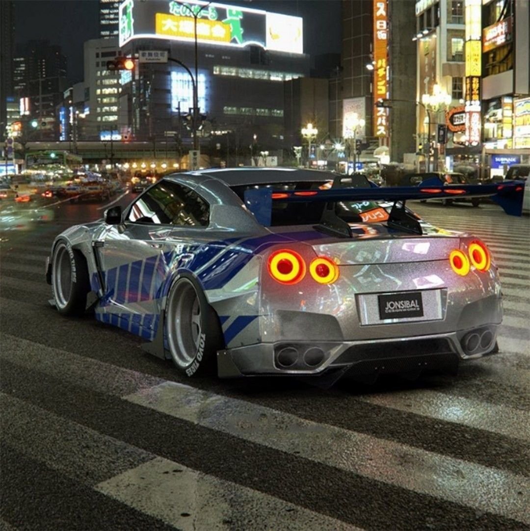 Nissan Skyline r35 GTR Форсаж