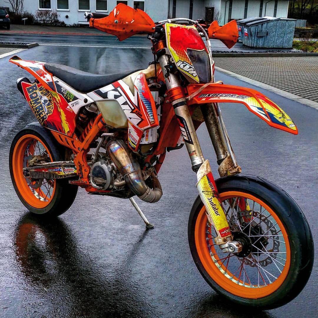 KTM стант мотард