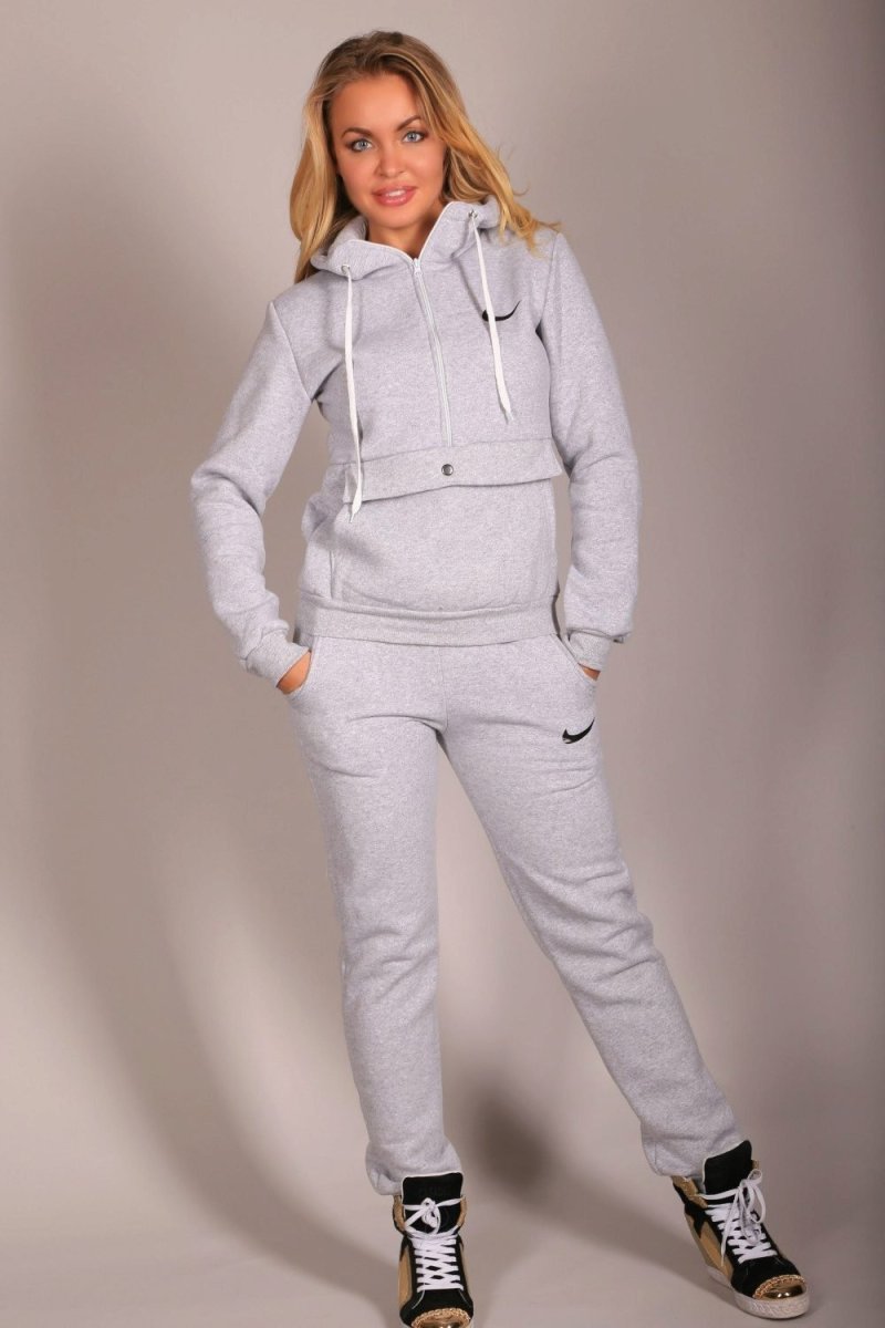 Теплый костюм с начесом женский спортивный Nike